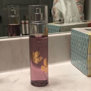 Bath and body works body spray. Brown sugar fig